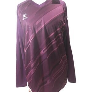 NWT Kelme Bicycle Riding Drifit Purple Long Sleeve Top